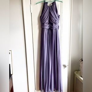 Vivian Diamond Dessy Collection Lavender Formal Bridesmaid Dress